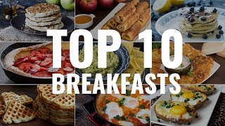 Easy 10 Breakfast Recipes [upl. by Niwrud23]