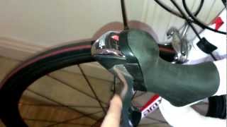 Shimano Tiagra 4500 brake lever reach adjustmentmp4 [upl. by Anayk]