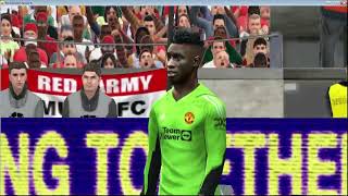 MANU vs MAN CITY  PES 6 patch 20232024 [upl. by Minabe]