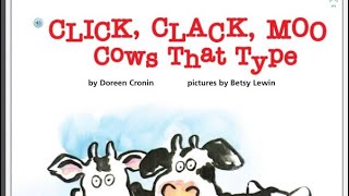 CLICK CLACK MOO COWS THAT TYPE Journeys AR Read Aloud Second Grade Lesson 11 [upl. by Yruoc]