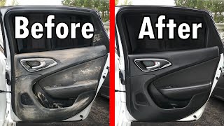 How to Super Clean your Interior Dashboard Center Console Door Panels amp Glass [upl. by Darmit]