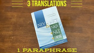 Parallel Bible NKJV NIV NLT amp The Message [upl. by Klarika]