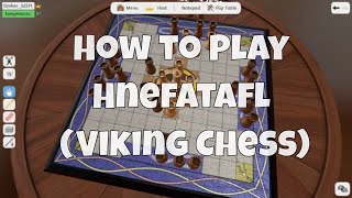 How to Play Hnefatafl Viking Chess [upl. by Rayshell933]