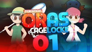 Pokemon ORAS Cagelocke w PokeaimMD and aDrive Episode 01 quotA BLUNDERFUL STARTquot [upl. by Prevot]