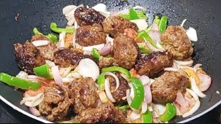 Kafta kabab recipe  Beef kebab recipes  Tasty food [upl. by Ezarras202]