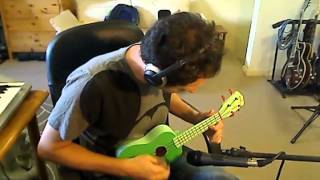 Sultans of Swing solo on the Ukulele [upl. by Docile]