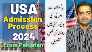 Study in USA 2024  Complete A to Z Application Process for Admission in US Universities [upl. by Eliathas]