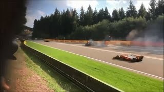 Anthoine Hubert Fatal Crash  Formula 2 SpaFrancorchamps 2019 [upl. by Nedrah]