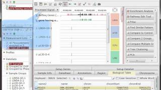 How to Analyze ChIPchip data Affymetrix BAR format demo analysis flow [upl. by Aneres]