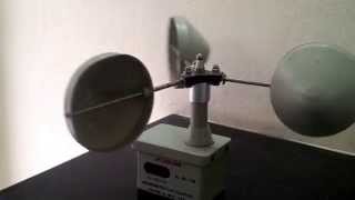 Wind Speed Meter with Anemometer with NPN Pulse Output amp Arduino [upl. by Ennayhs944]