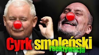 Cyrk smoleński reaktywacja Macierewicz i Kaczyński zapraszają na wyborczy taniec na grobach ofiar [upl. by Sivram]