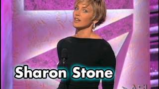 Sharon Stone Salutes Harrison Ford at the 28th AFI Life Achievement Award [upl. by Fitz]