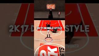 2K17 dribbling in NBA2K25 [upl. by Amara]