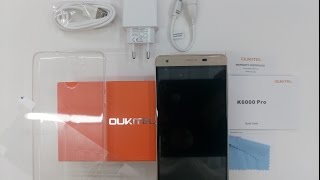 Oukitel K6000 Pro Unboxing [upl. by Eak]