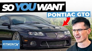 So You Want A Pontiac GTO [upl. by Hillman297]