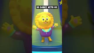 Lets Dance Dance Song for Kids nurseryrhymestreet kidssongs shorts [upl. by Mukund]