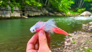 INCREDIBLE Fly Fishing for Big Brown Trout Streamer Fishing [upl. by Shayla]