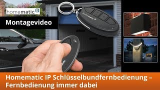 Schlüsselbundfernbedienung mit 4 Tasten  HmIPKRC4 [upl. by Seve901]