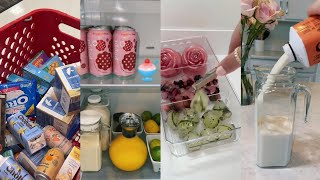 Kitchen restocksSatisfying Cleaning and Reset AsmrOrganization restockingTiktok compilationASMR [upl. by Abita218]