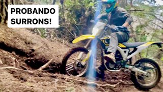 Enduro en Moto Eléctrica por Primera Vez No Fue Fácil [upl. by Anelav]