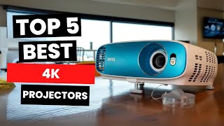 Top 5 Best 4k Projectors 2024 [upl. by Philine887]