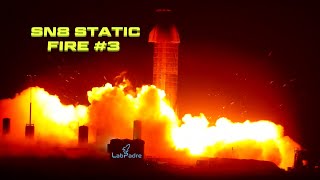 SN8 Starship Static Fire 3 [upl. by Burger816]