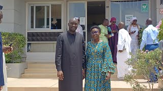 Passation de service SAR  Mrs Mamadou Abib Diop à la tête de la société Africaine de raffinage [upl. by Ahsemot]