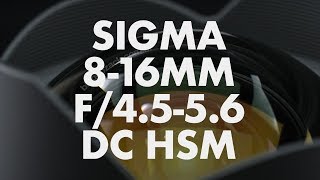 Lens Data  Sigma 816mm f4556 DC HSM Review [upl. by Eetsirk]