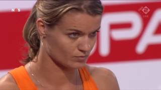 Dafne Schippers 1090 Winner Womens 100m Final European Athletics Championships Amsterdam 2016 [upl. by Heidy]