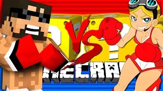 I PUNCH CRAINER IN THE FACE BOXING Lucky Blocks in Minecraft [upl. by Lilahk]