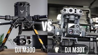 DJI M30T VS M300  Real world comparison  Which one to buy [upl. by Emoreg]