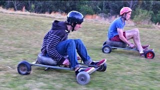 Grass Kart Racing  Crazy Speeds [upl. by Salkcin]