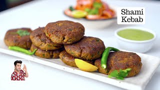 Real Shami Kebab Recipe  ईद स्पेशल शमी कबाब बनाने की रेसिपी  Shikampuri Kabab  Chef Kunal Kapur [upl. by Nirihs512]