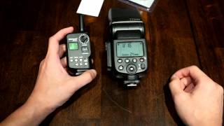 Neewer FT16s Flash triggers  demonstration of features and use [upl. by Kerrison]