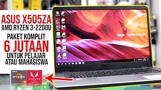 REVIEW ASUS X505ZA RYZEN 3 PAKET KOMPLIT 6 JUTAAN UNTUK PELAJAR ATAU MAHASISWA [upl. by Adnaerb]