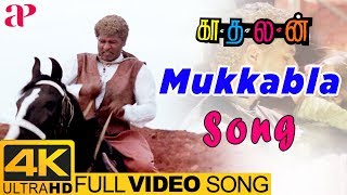 Mukkala Muqabla Full Video Song 4K  Kadhalan Songs  Prabhu Deva  Nagma  AR Rahman  Shankar [upl. by Draillih567]