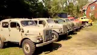 Volvo sugga TP21 ww2 chevrolet earth auger volvo army truck volvo convertible classic car collection [upl. by Vallo453]