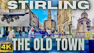 4K STIRLING Scotland 2023A Virtual Walking Tour 🚶‍♂️ of the Old Town [upl. by Juliette]