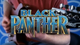 Black Panther Theme on Guitar [upl. by Senskell]