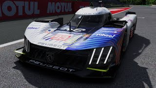 Peugeot 9X8 TRR v21 onboard Monza WEC 2023  Assetto Corsa Gameplay PC [upl. by Gallenz]