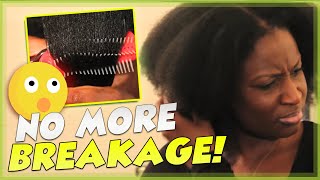 How to DETANGLE your natural hair FAST and EASY [upl. by Garfield]