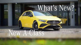 The New MercedesBenz AClass Facelift Whats New [upl. by Muffin]