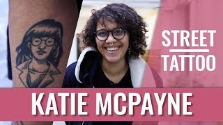 STREET TATTOO — Leslie aka Katie Mcpayne [upl. by Chadbourne974]