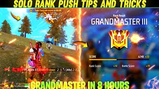 Diamond to Grandmaster fast rank push trick  How to push rank in free fire  Season 37 [upl. by Nnave874]