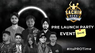 Curiosity Unleashed What Happened at the Sachin Saga Pro Cricket Launch Party [upl. by Aikenat385]