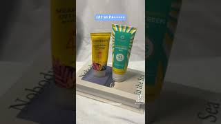 PERBANDINGAN SUNSCREEN AZARINE VS CARASUN  LINK SHOPEE SKINCARE SHOPEE TIKTOK shorts [upl. by Devaney]