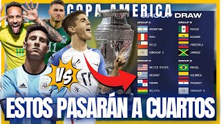 💥💣¡SORPRESA copa america 2024 🏆 Revelando los favoritos que avanzarán a Cuartos de Final [upl. by Scheider]