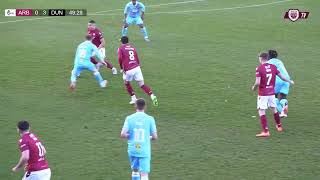 Arbroath 2  3 Dunfermline Athletic  Match Highlights [upl. by Aisorbma]