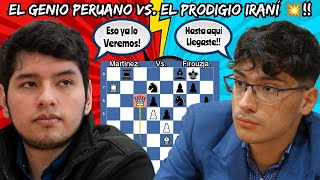 EL GENIO PERUANO ENFRENTA AL PRODIGIO IRANÍ🤯💥  Martínez vs Firouzja  Chessable Masters Div I [upl. by Anihsat]