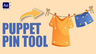 After Effects Beginner Tutorials  Day07  Puppet Pin Tool [upl. by Jehanna]